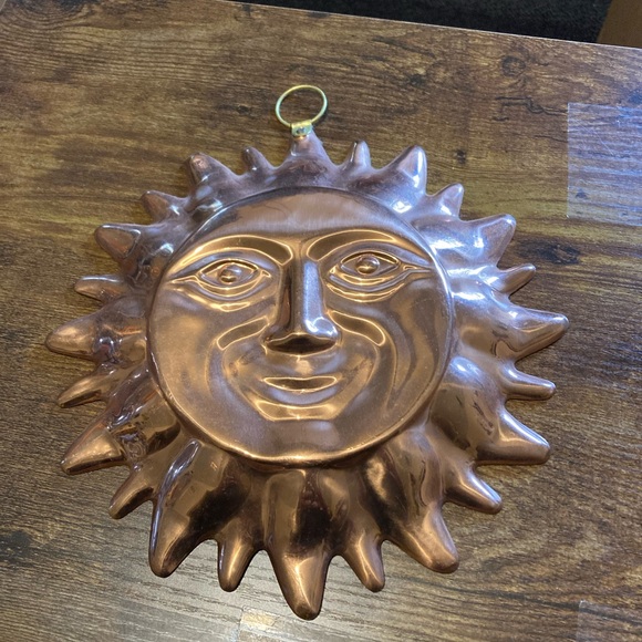 Vintage copper sun mold - Picture 1 of 5